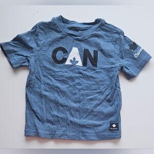 Canadiana Blue Kids T-Shirt Size 2T